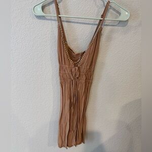 Wild Fable Tan Mini Dress